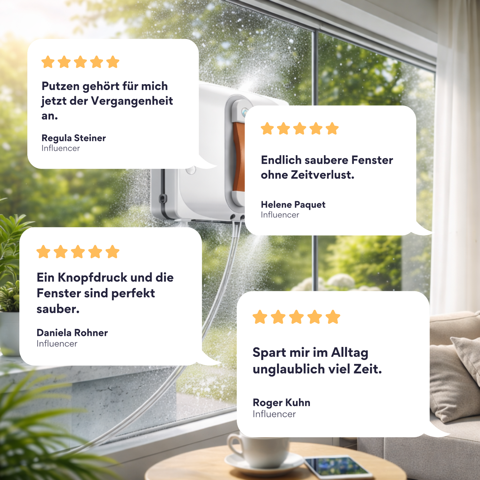 FrühlingsGlanz Pro - für glasklare Fenster