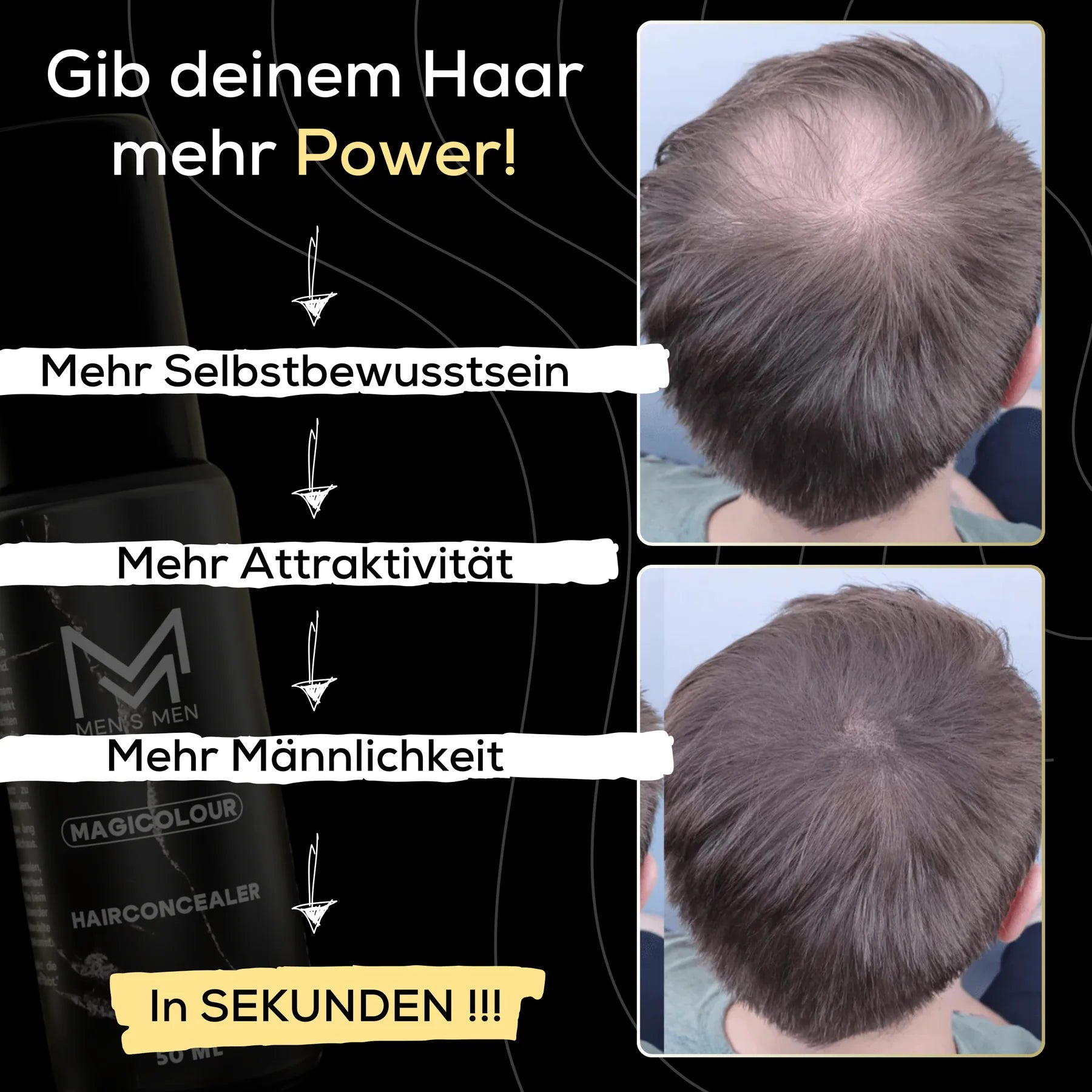 MensMen™ - MagicHair für volles & selbstbewusstes Haar