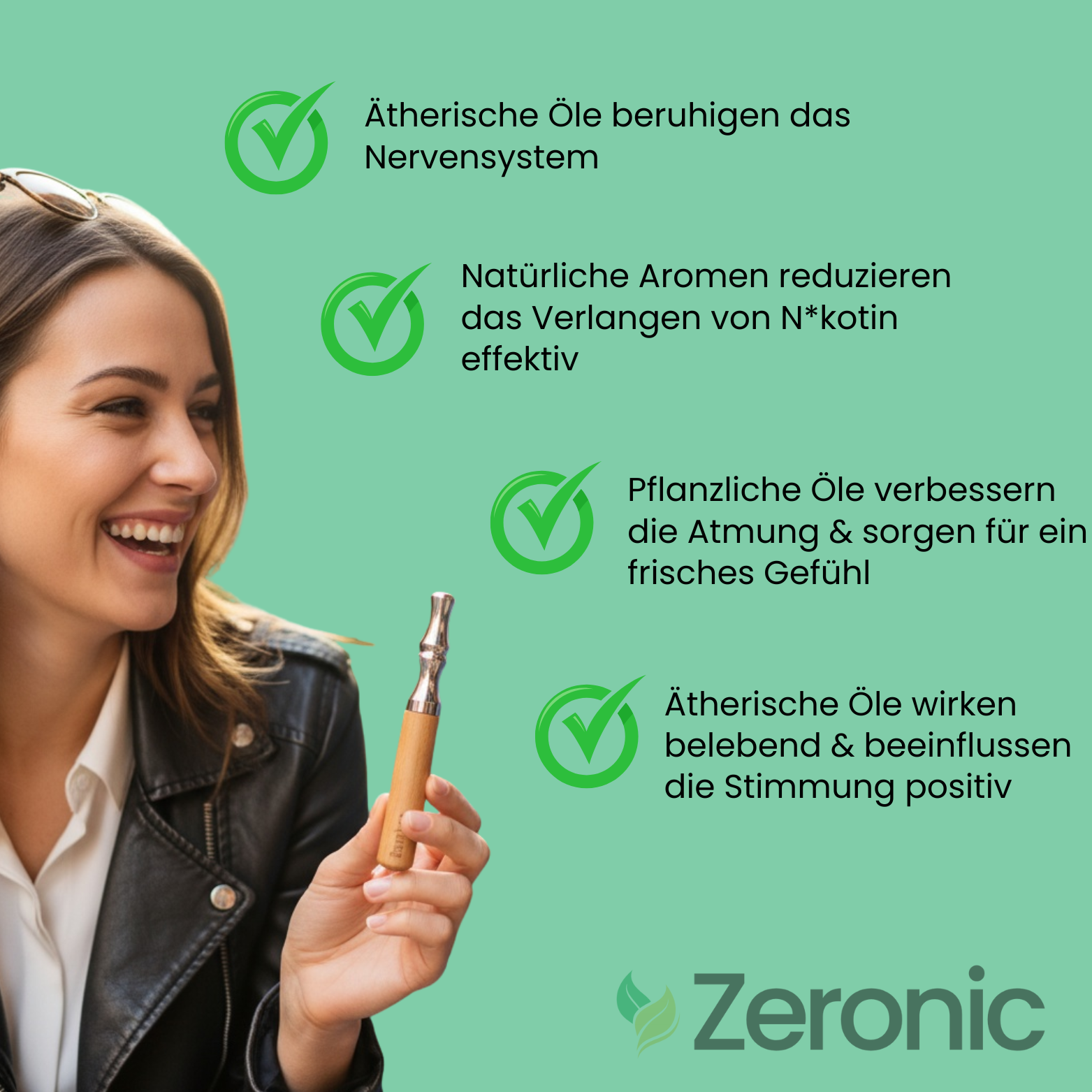 Zeronic Breath™ Beginne mit diesem Nikotinersatz dein erster Schritt in ein rauchfreies Leben ohne Nikotin!