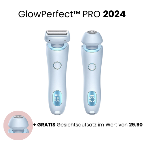 GlowPerfect™ PRO - Ultra Rasierer für perfekt glatte Haut im Handumdrehen