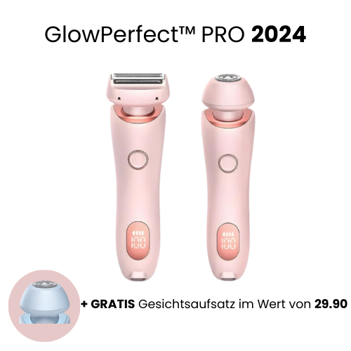 GlowPerfect™ PRO - Ultra Rasierer für perfekt glatte Haut im Handumdrehen