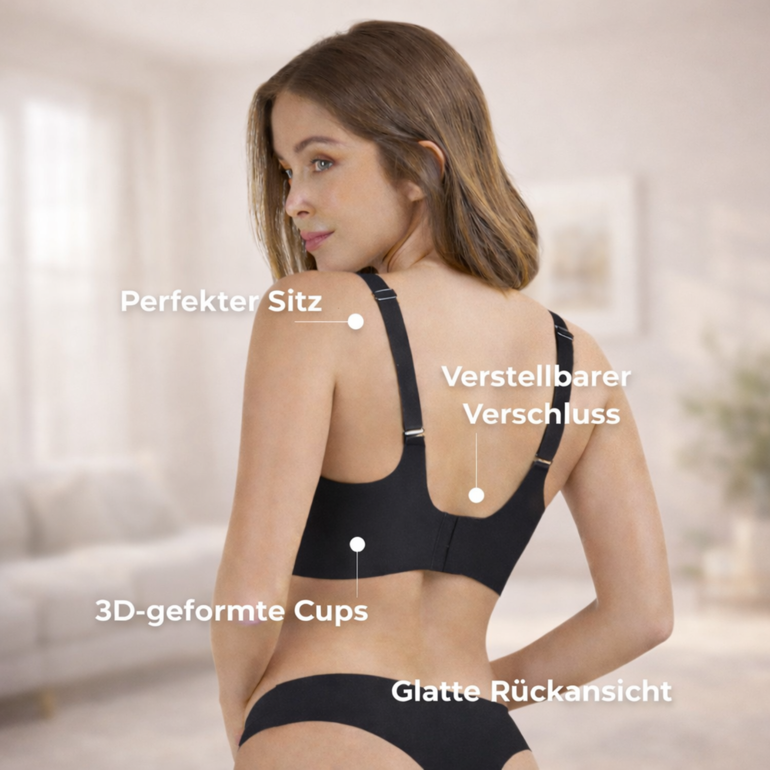 Winter komfort BH, der sich wie eine zweite Haut anfühlt