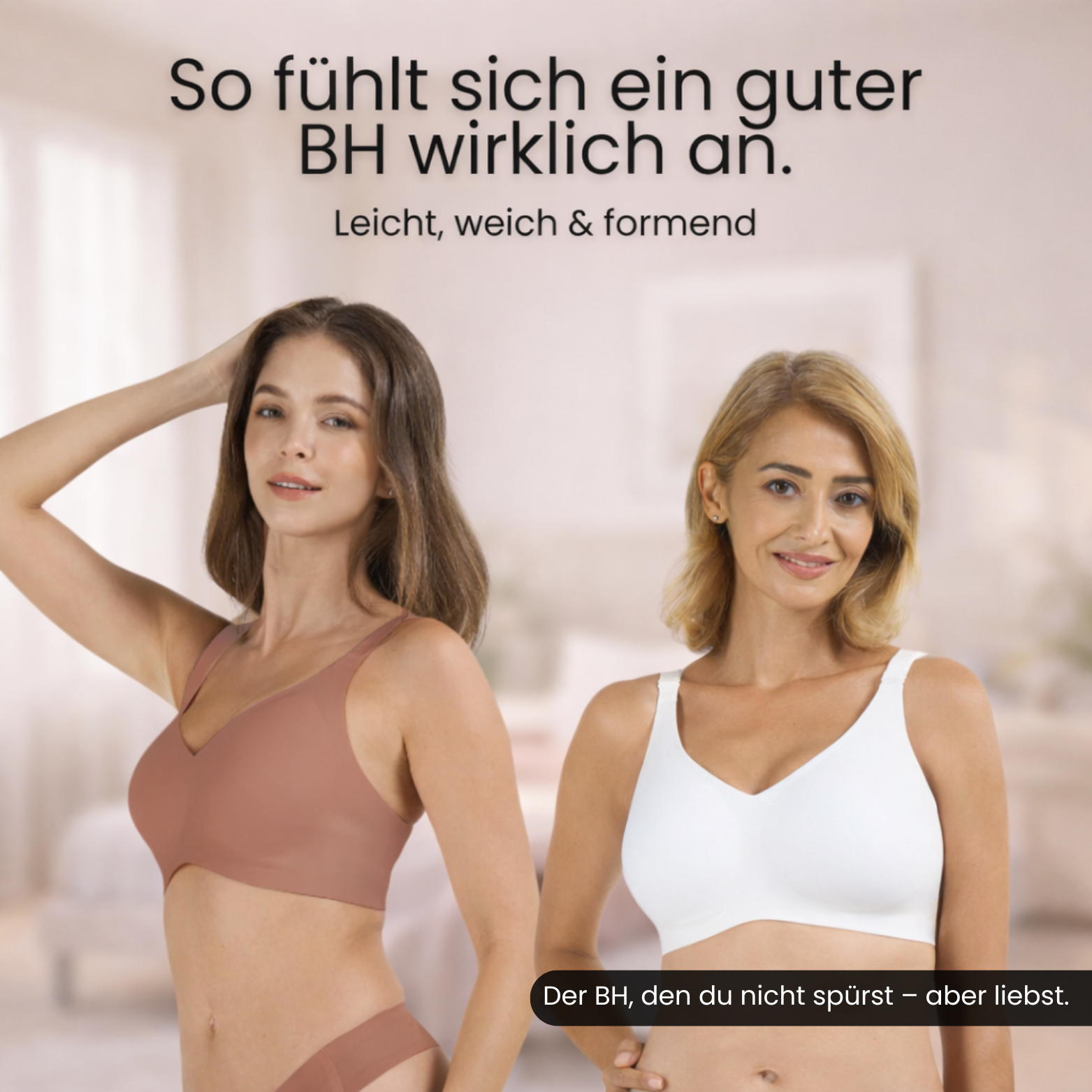 Winter komfort BH, der sich wie eine zweite Haut anfühlt