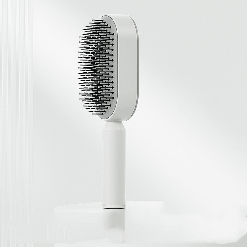 Selbstreinigende Haarbürste